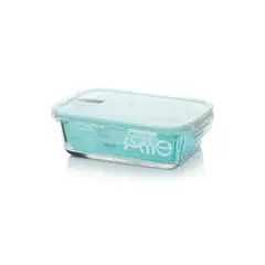 ALLEGRA - Contenedor Hermético De Vidrio Rectangular 750 Ml