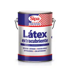 SIPA - Látex extra 1 galón Blanco Mimbral