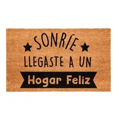 KOKOMAT - Choapino Biodegradable 45cm x75cm Sonríe hogar feliz