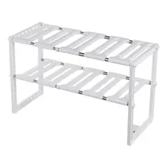 MERCADO CBF - Repisa Organizadora De Hierro Extensible Para Cocina