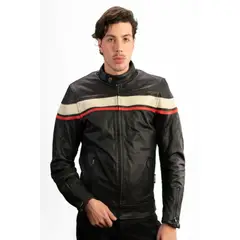 WINDESIGN - Chaqueta Moto Cuero urbano