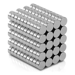 KUANGYE - Imanes De Neodimio Redondo Imán 300 Unidades 4 X 2mm