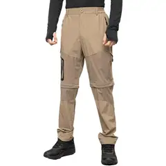 PENTAGON - Pantalon Trekking Outdoor Desmontable Secado Rápido - Verde