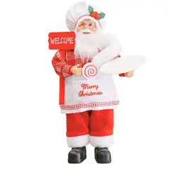 BOHEMIK - Muñeco de navidad Viejo Pascuero Cocinero