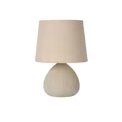 BOSCO - LAMPARA DE MESA RAMZI BEIGE 1xE14
