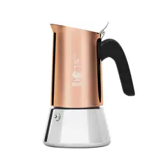 BIALETTI - Cafetera Italiana De Acero Venus 4 Tazas 170ml Cobre