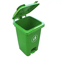 SIGNET - Contenedor Basura 60 Litros Verde