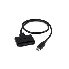 GENERICO - Cable USB-C a sata lector de discos duros y SSD 2.5 sata
