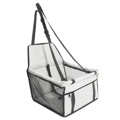 CRUSEC - Asiento Portatil De Viajes Auto para Mascotas Perro Gato.