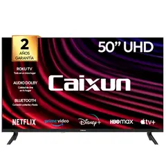 CAIXUN - Smart TV LED Roku TV 50 UHD 4K C50V1UR