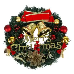 EVERSO - Corona Navideña Guirnalda Decoracion De Navidad 30cm