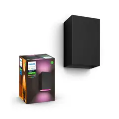 PHILIPS HUE - APLIQUÉ BIFOCAL RESONATE COLOR 8W LUZ RGB CÁLIDO A FRÍO IP44