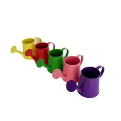OEM - Macetero metalico regadera 6 x 5.5 x 4.5 cm