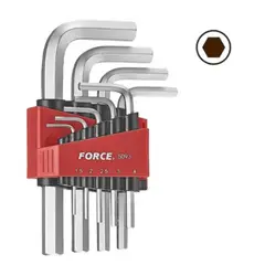 FORCE - Juego Llaves Allen Pulgadas 9pz 5093S