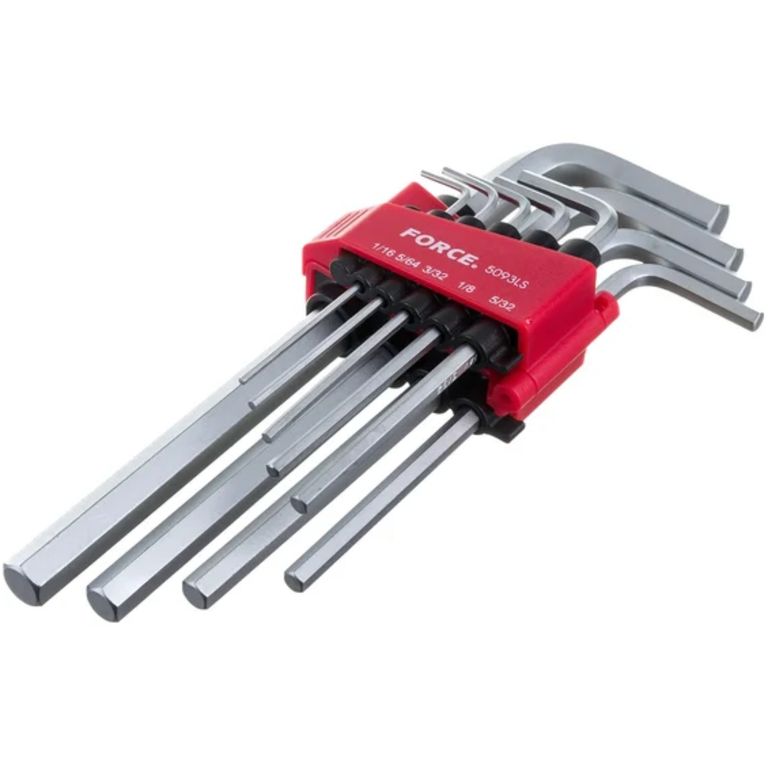 Juego Llaves Allen Largas Pulgadas 9pz 5093LS