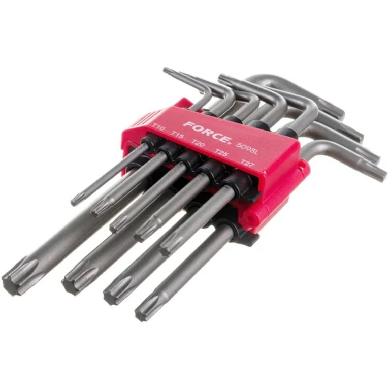 Juego Llaves Torx Largas T10 a T50 9pz 5098L