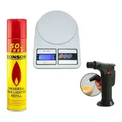 GENERICO - Balanza Digital De Cocina Soplete De Repostería Gas