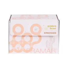 GENERICO - Rollo Papel Aluminio Relieve Framar Golden 12,7cm X 97,5m