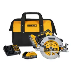 DEWALT - Sierra Circular 7-1/4 20v XR 2 Bat 5ah DCS570H2.