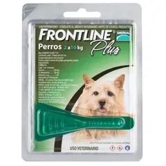 BOEHRINGER INGELHEIM - Frontline Plus Pipeta Perro Hasta 10 Kg Pulgas Y Garrapata.