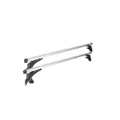 FLAMINGOS - Barra Gruesa Porta Equipaje Universal Aluminio 120 cms Anclaje Interior + Llave