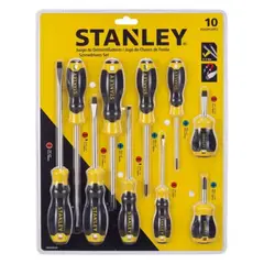 STANLEY - Juego Destornillador 10pz STMT66676-840