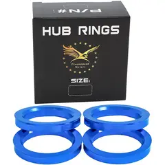 GENERICO - 100.1 a 106.1 Anillos Aluminio Centradores Llantas Rueda
