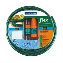 TRAMONTINA - MANGUERA JARDIN FLEX 1/2" 15 MTS CON PITON