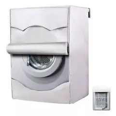 GENERICO - Funda Cobertor Impermeable Para Lavadora Y Secadora Frontal