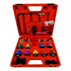 GENERICO - Tester Probador Dectector Fuga Presion Radiador 21 Pcs