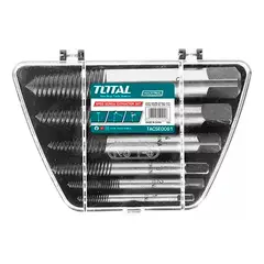 TOTAL TOOLS - Extractor Tornillo Pernos Cortados 6 Piezas Total Tacse0061