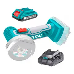 TOTAL TOOLS - Mini Galletera Esmeril Angular 3 76mm 20v Bat+ Carg Total