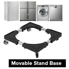 GENERICO - Base Con Ruedas Para Refrigeradores Lavadoras Multiusos.