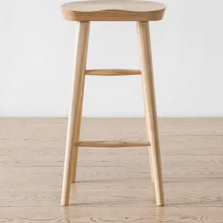 AMOBLE - Taburete Petri Alto Natural Amoblé