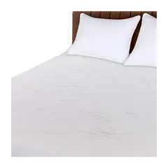 GENERICO - Cubre Colchon Protector Impermeable Bambu King