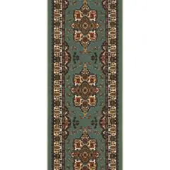 MROTTO - Alfombra de Pasillo Antideslizante 60 cm x 2,5 m Verde