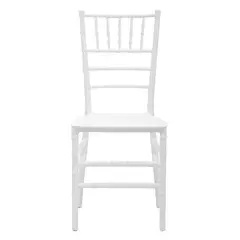 GENERICO - SILLA CHIAVARI COLOR BLANCO RESISTENTE