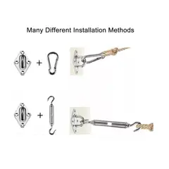 ESHOPANGIE - Kit De Instalación Para Fijación De Toldo Vela