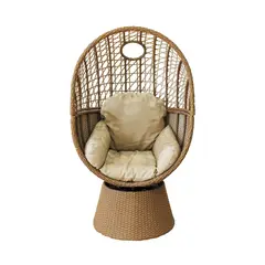IGPRO - Poltrona Giratoria De Ratán 88cm X 151cm