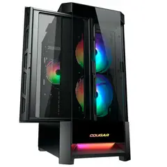 COUGAR - Gabinete Gamer Duoface RGB Black
