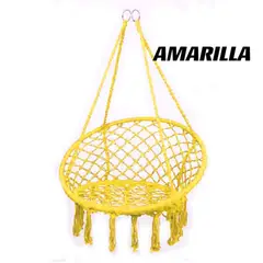 GENERICO - Silla Hamaca Colgante Moderna para Jardín Living Terraza