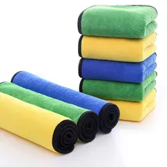 EVERSO - Pack 3 Paño De Limpieza De Coches Absorbente Secado Rapido 30 x 40 cm