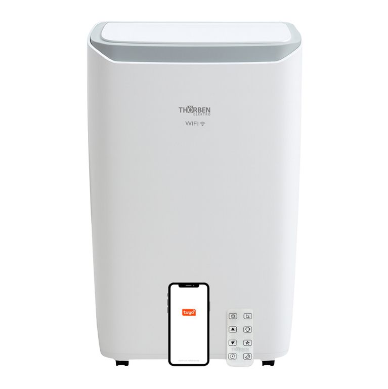 Aire Acondicionado Portátil Frio/Calor Smart Pac 4 En1 Wifi 14000 Btu