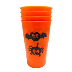 BIG PARTY - Set 4 Vasos De 14 cm Halloween
