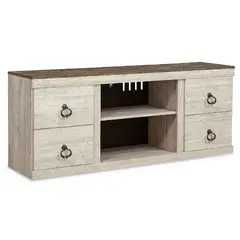 ASHLEY - Soporte Willowton whitewash TV 60