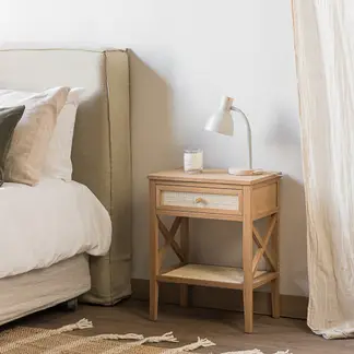 AMOBLE - Velador Arges Natural Amoblé