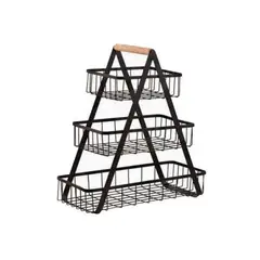 GENERICO - ORGANIZADOR DE COCINA RACK ESTANTE 3 NIVELES