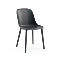 ROCA NEGRA - Silla Shell P de polipropileno reforzado con fibra de vidrio color Grafito