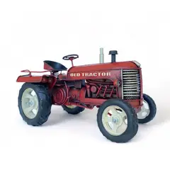MONTREAL - Tractor A Escala, Colección, Decoración Vintage En Fierro.