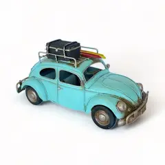 MONTREAL - Auto A Escala, Volkswagen Escarabajo Tipo Decoración Vintage